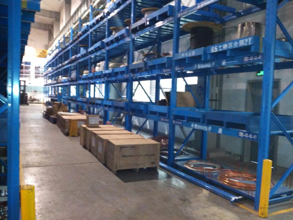 Warehouse of China South Locomotive & Rolling Stock (CSR) – iRacking